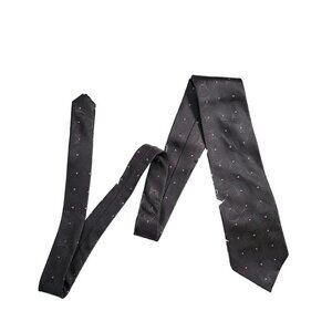 Calvin Klein Gray 100% Silk Tie